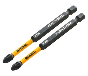 DeWalt Torsion Impact Sada bitů PZ2 / Sada bitů / 89 mm / 2 ks