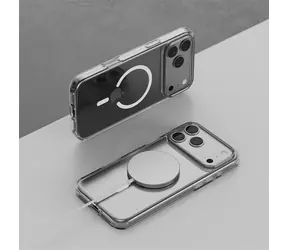 Devia Pure Clear Shockproof průhledný / Kryt / Apple iPhone 17 Pro Max / MagSafe
