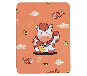 Comma Lingos Case with Pencil Slot Fortune Bringing Horse / Pouzdro / Apple iPad 10-11 Gen (2022/2025)