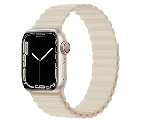 Devia Deluxe Sport 3 Starlight / Řemínek pro Apple Watch / 40/41/42 mm / silikonový / magnetický