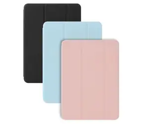 Devia Leather Case pouzdro pro iPad 10.-11. generace (2022/2025) černá / Pouzdro / Koženkové / se slotem na Apple Pencil