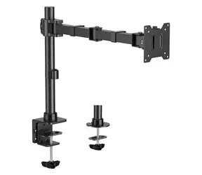 Equip Stolní držák monitoru 17-49" černá / Stolní držák monitoru / VESA 75x75-100x100 mm / nosnost 20 kg