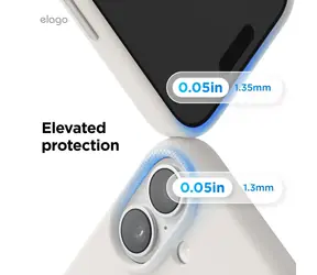 Elago Silicone Case Camera Control světle modrá / Silikonový kryt / Apple iPhone 17 / MagSafe