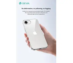 Devia Naked TPU čirá / Kryt / Apple iPhone 16e, 17e