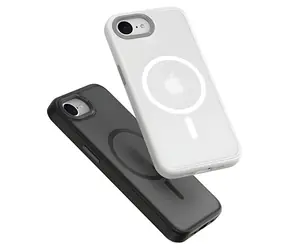 Comma Joy Elegant Magnetic Case bílá / Kryt / Apple iPhone 16e, 17e / magnetický