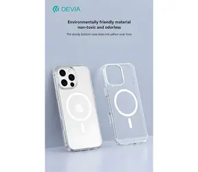 Devia Pure Clear čirá / Kryt / Apple iPhone 16 Pro Max / Magnetický / MagSafe