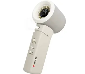Verbatim Cool 'n' Go Aqua Breeze bílá/stříbrná / Ruční ventilátor