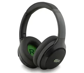 Lacoste Petit Pique černá / Sluchátka / ANC / ENC / Bluetooth