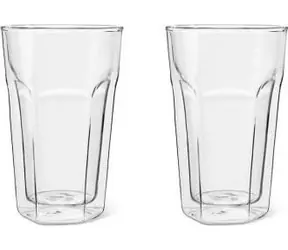 Leopold Vienna LV01516 / Sada 2 sklenic na latte macchiato / Dvojité sklo
