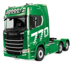 AMEWI RC tahač Scania 770 S 6x4 zelená / Model 1:18 / RTR / 4WD / LED osvětlení / funkční točnice