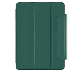 Comma Rider Magnetic Case tmavě zelená / Pouzdro / pro Apple iPad 10. gen (2022) a iPad 11. gen (2025)