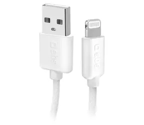 SBS bílá / Datový kabel / USB-A - Lightning / MFI / 10 W / 1,5 m