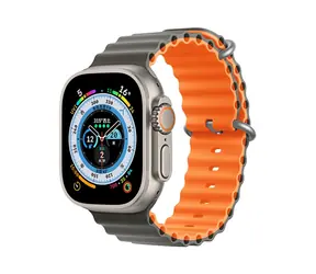Devia Deluxe Sport6 Řemínek pro Apple Watch 40/41mm šedá/oranžová / Řemínek / Silikonový / Two-tone