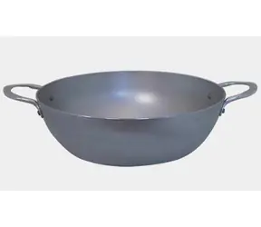 De Buyer Mineral B Element 28 cm / Hluboká pánev / Indukce / Ocel / Plochá rukojeť