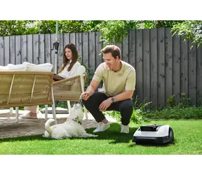 Ecovacs GOAT O800 RTK černá/bílá / Robotická sekačka / RTK navigace / Li-ion baterie / 57 dB / Záruka 3 roky