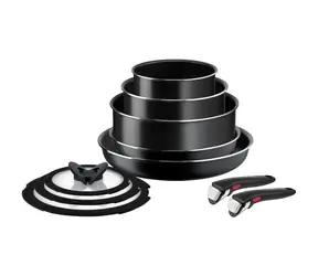 Tefal Ingenio Easy Cook & Clean L1539053 10 ks / Sada nádobí / Hliník