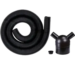 Einhell 4310630 černá / Adaptér pro odsávání prachu / 100 mm na 36 mm / 3 ks / pro TC-TS 254 eco