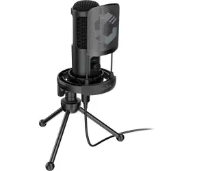 Speed Link AUDIS PRO černá / Stolní mikrofon / kondenzátorový / kardioidní / pop filter