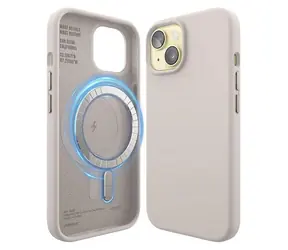 Elago Silicone Case Stone / Silikonový kryt / Apple iPhone 15 / MagSafe