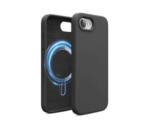 Elago Silicone Case černá / Silikonový kryt / Apple iPhone 16e, 17e / MagSafe