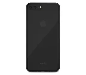 Moshi SuperSkin pro iPhone 8 Plus/7 Plus černá / Zadní kryt