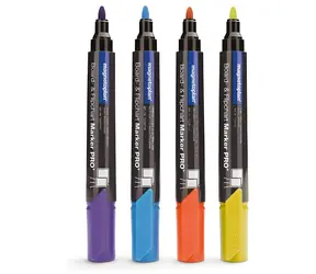 Magnetoplan Popisovač PRO sada mix barev / Popisovač / 4 ks / šíře stopy 1,5-3 mm / stíratelný