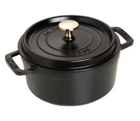 STAUB 40509-485-0 černá / Pekáč / kulatý / 18 cm