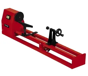 Einhell TC-WW 1000/1 červeno-černá / Soustruh na dřevo / 400 W / 4 rychlostní stupně / průměr 280 mm / délka 1000 mm
