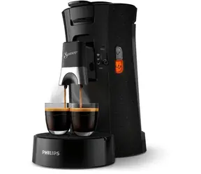 Philips Senseo Select CSA240/20 černá / Pad kávovar / Dvojité spaření / Dotykové ovládání / 1450 W