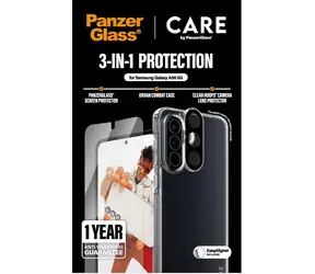 PanzerGlass CARE Bundle 3v1 pro Samsung Galaxy A56 5G / Ochranná sada / Tvrzené sklo UWF