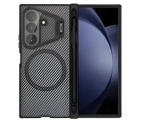 Nillkin CamShield Prop Magnetic Pen Slot transparentní černá / Zadní kryt pro Samsung Galaxy Z Fold8 Ultra