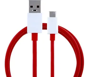 OnePlus Datový kabel USB-A - USB-C 1 m červená / Datový kabel