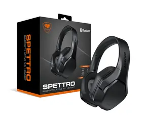 COUGAR SPETTRO černá / Herní sluchátka / ANC / 40mm měnič / Bluetooth/3.5mm jack