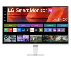 27" LG 27U511SB-W bílá / Monitor / IPS / FHD / 120Hz / 5ms / webOS
