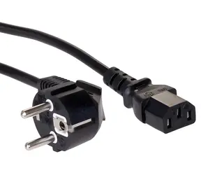 Akyga AK-PC-06A / Napájecí kabel / CEE 7/7 - IEC C13 / 3 m