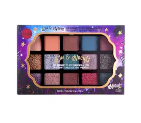 J.Cat Beauty Tri-Element 15 Pigment Palette Noche / Paleta očních stínů / 15 odstínů