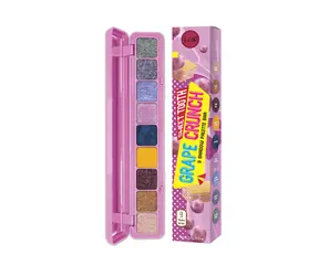 J.Cat Beauty Sweet Tooth Grape Crunch / Paletka očních stínů / 9 odstínů / se zrcátkem
