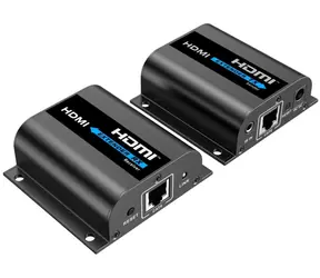PremiumCord HDMI extender 60 m 4K 30Hz / HDMI extender / Cat6/6a/7 / Lokální HDMI výstup / Jeden kabel