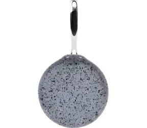 Lamart LT1291 černá/šedá / Pánev na palačinky / 25 cm / hliník / nepřilnavý povrch
