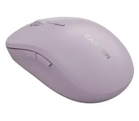Canyon MW-12 růžová / Optická bezdrátová myš / tichá / BT + 2,4 GHz / 800/1200/1600/2400 dpi / 6 tlačítek