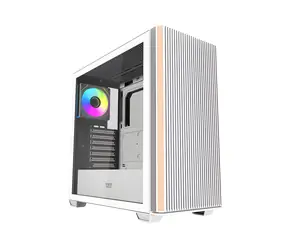darkFlash DS900WS bílá / Skříň / ATX/M-ATX/ITX / 4x ARGB ventilátor / tvrzené sklo / bez zdroje
