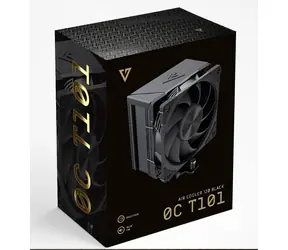 Modecom Volcano 0C T101 černá / Chladič CPU / 4x heatpipe / 120mm větrák PWM / TDP 190W