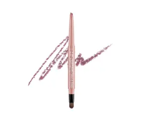 J.Cat Beauty Konturovací tužka a štětec na rty Mystic Mauve Beige / Konturovací tužka na rty / 2v1 / Šikmý hrot