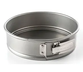 KitchenAid Rozkládací forma na dort 24 cm stříbrná / Forma na pečení / kulatá / hliník / 1 ks