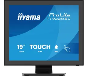19" IIYAMA T1932MSC-B2S černá / Monitor / dotykový / IPS / SXGA / 5:4 / HDMI+DP+VGA