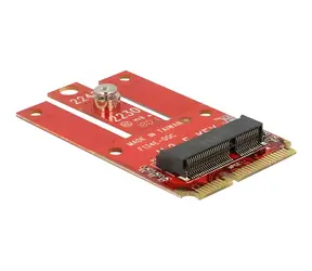 Delock 63909 Mini PCIe > M.2 Key E / Adaptér / Full Height