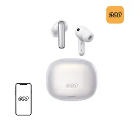 QCY MeloBuds N65 bílá / Bezdrátová sluchátka / TWS / ANC / Bluetooth 6.0 / IPX5