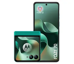 Motorola Razr 70 5G tmavě zelená / Mobilní telefon / 6.9" AMOLED / 120Hz / 8GB / 256GB / 5G