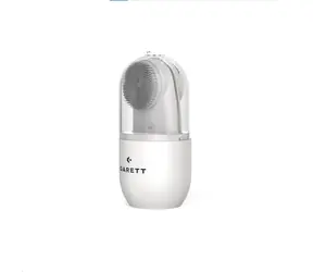 Garett Beauty Multi Clean bílá / Vibrační čisticí kartáček na obličej / IPX7 / iontové čištění / teplý obklad