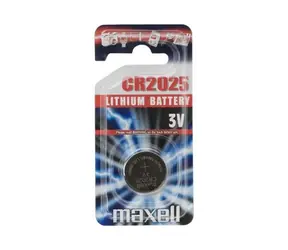 Maxell CR2025 / Knoflíková baterie / Lithiová / 3V / 170 mAh / 1 ks